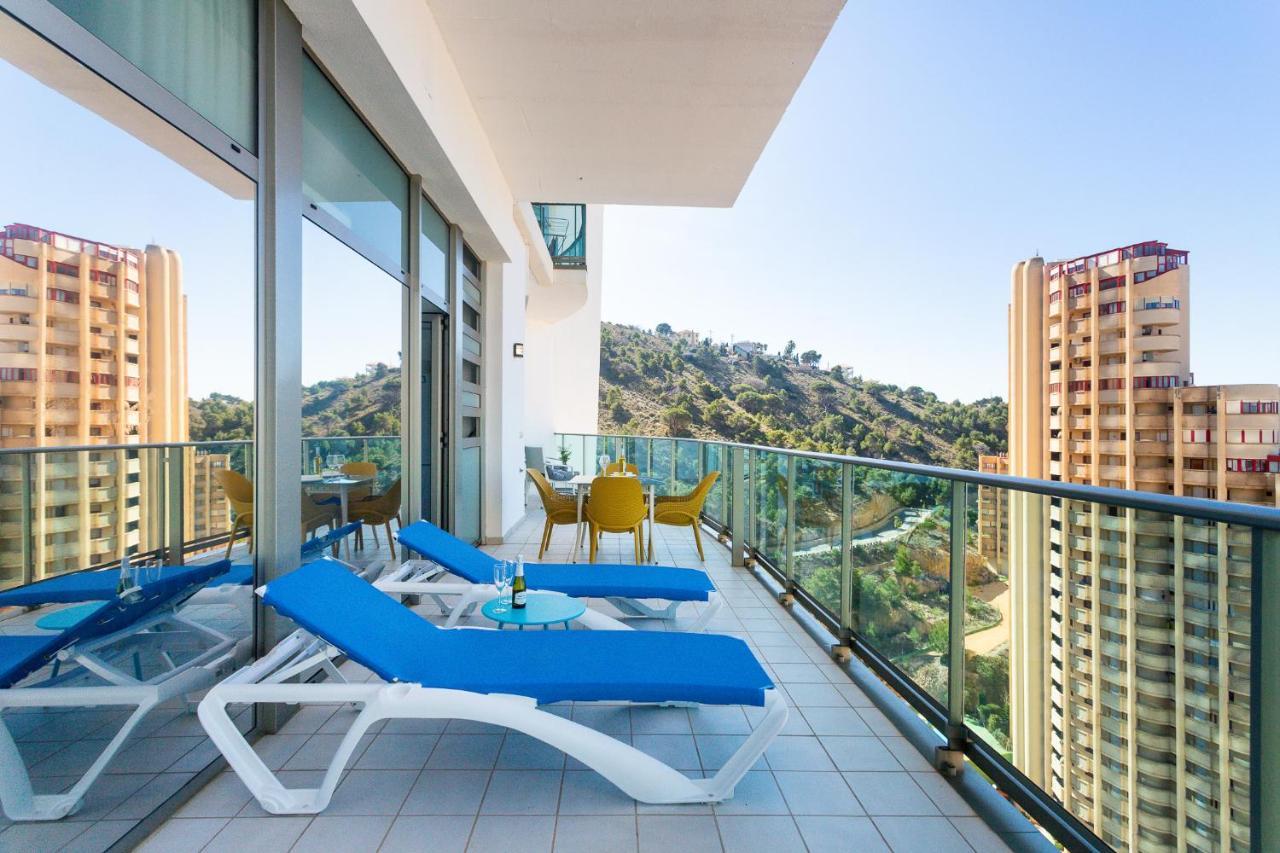 Gran Terraza Privada Con Vistas Espectaculares - Torre Lúgano Benidorm